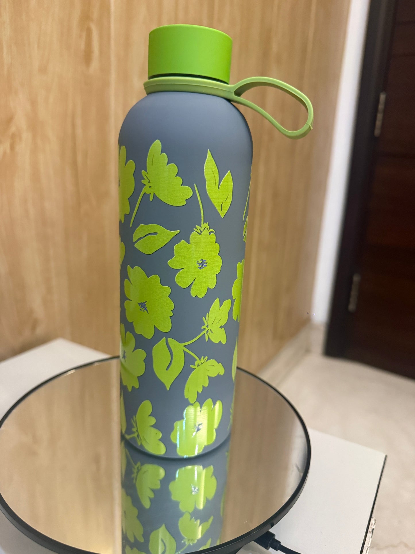 Zyviro Botanical Matte Insulated Water Bottle