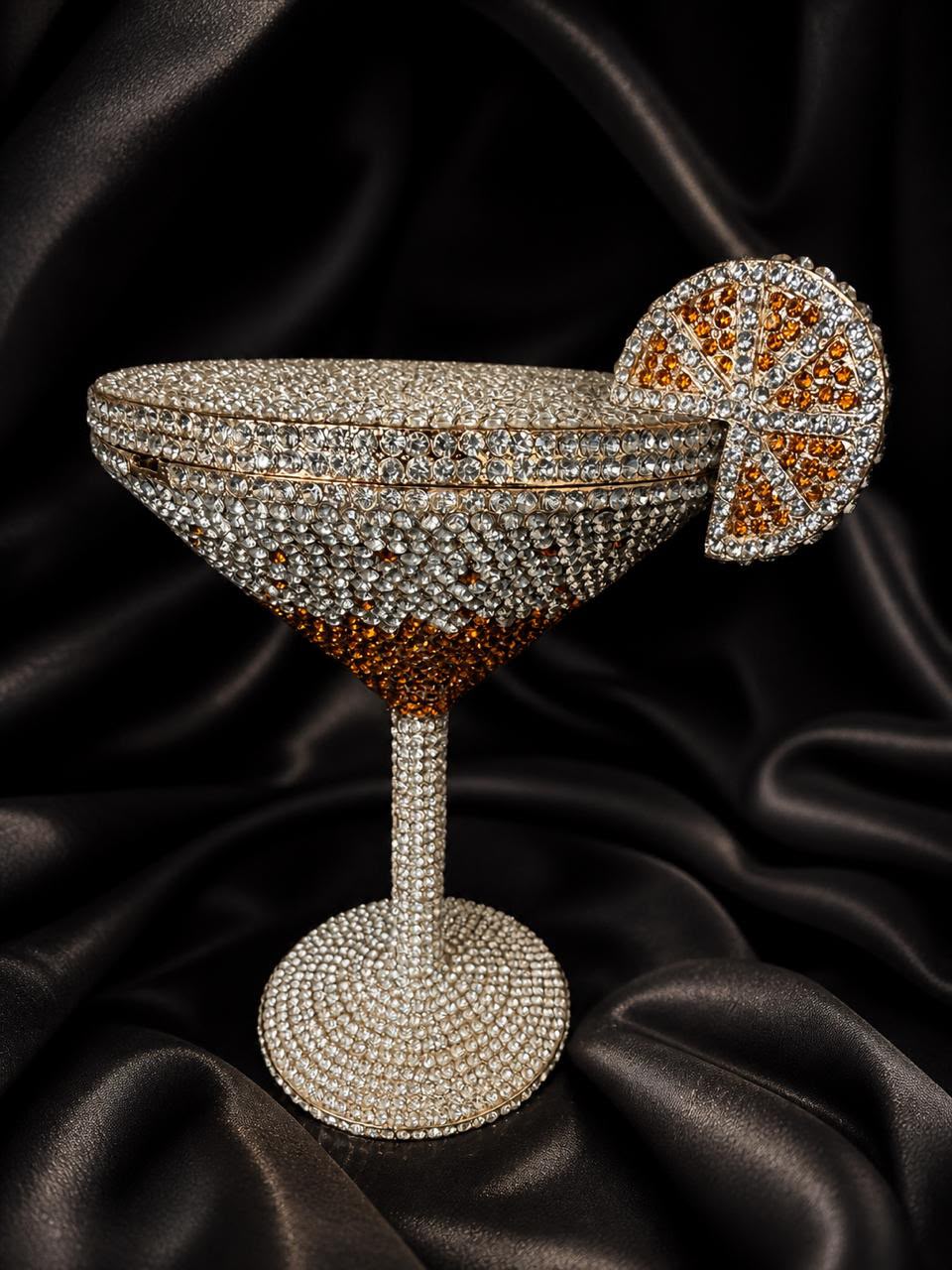 Zyviro Crystal Minaudière Statement Evening Clutch Collection