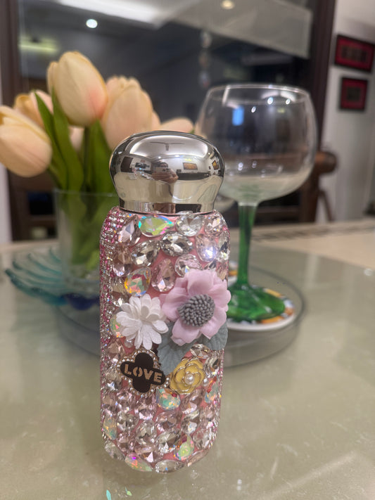 Zyviro Blossom & Love Crystal Mini Water Bottle