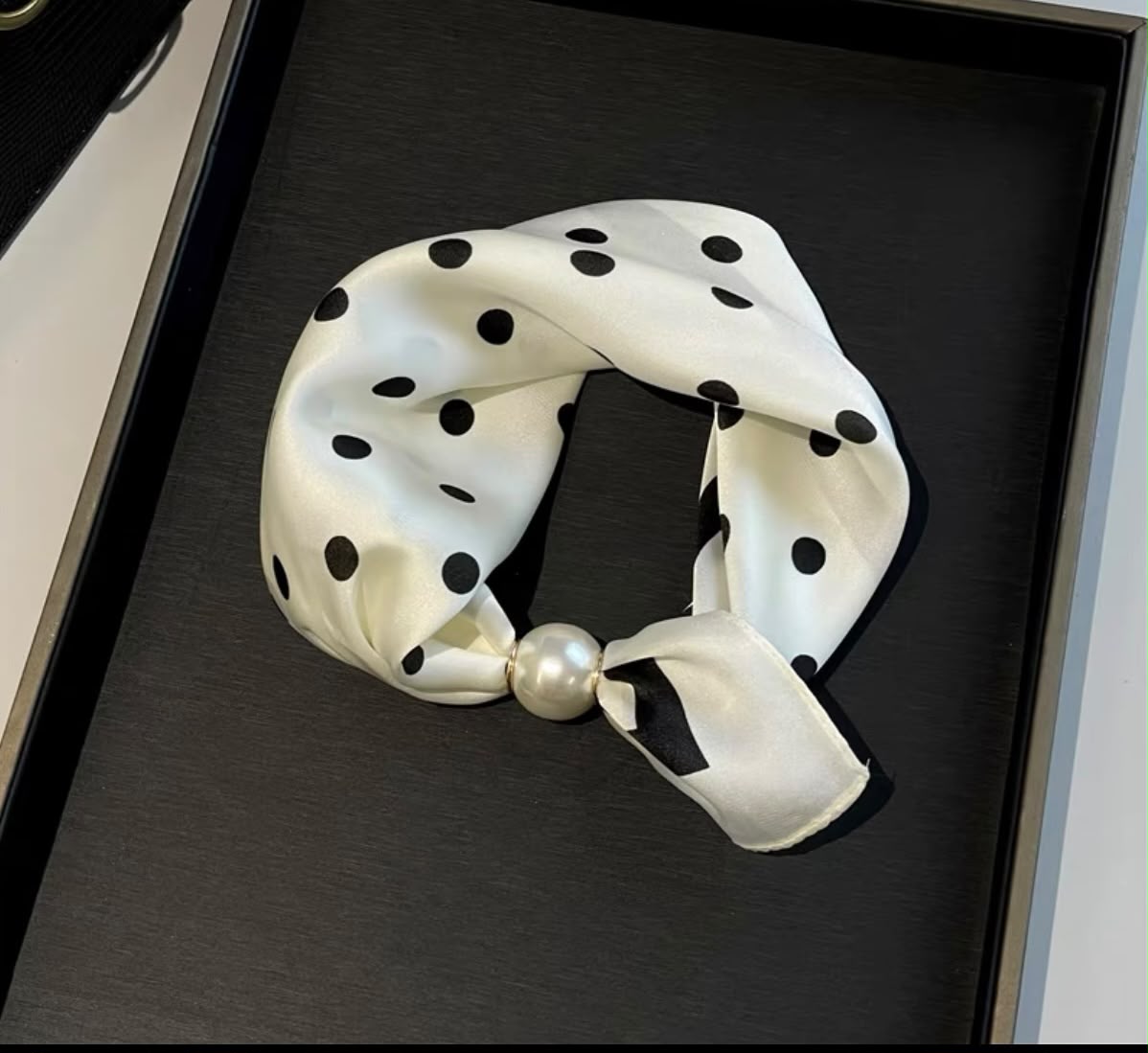 Zyviro Parisian Silk Neckerchief & Pearl Clasp Collection