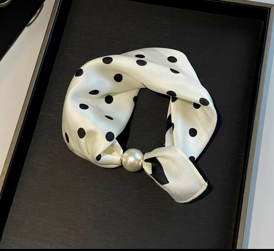 Zyviro Parisian Silk Neckerchief & Pearl Clasp Collection