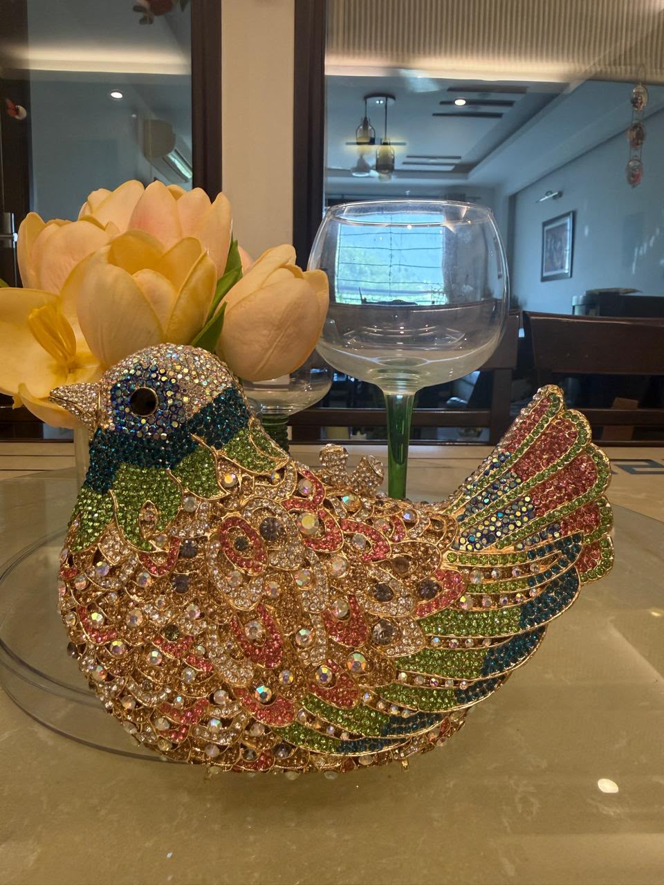 Zyviro Crystal Minaudière Statement Evening Clutch Collection