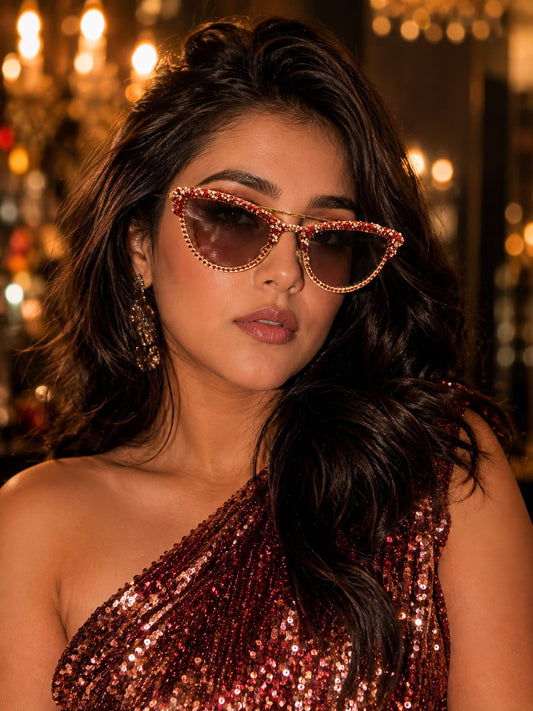 Zyviro Haute Couture Crystal Embellished Sunglasses Collection